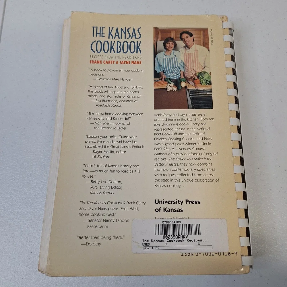 N/A kansas cookbook